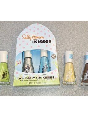 Sally Hansen x Hersheys Kisses Insta-Dri Nail Spring Colors Five All New